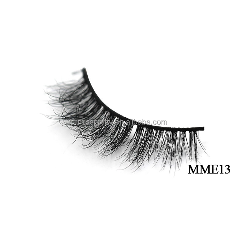 False Eyelashes Manufacturer - OEM Handmade Real Animal Furs 3D Mink Strip