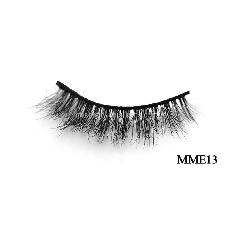 False Eyelashes Manufacturer - OEM Handmade Real Animal Furs 3D Mink Strip