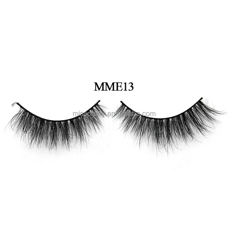 False Eyelashes Manufacturer - OEM Handmade Real Animal Furs 3D Mink Strip