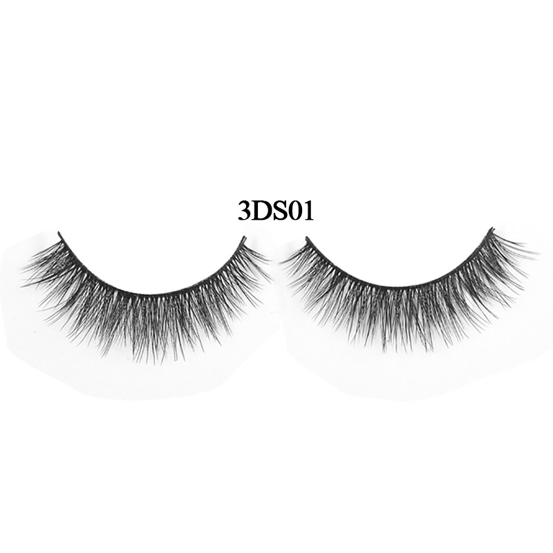 Magnetic Eyelashes Supplier - OEM Reusable Hand Made Silk Fiber Mink Strip