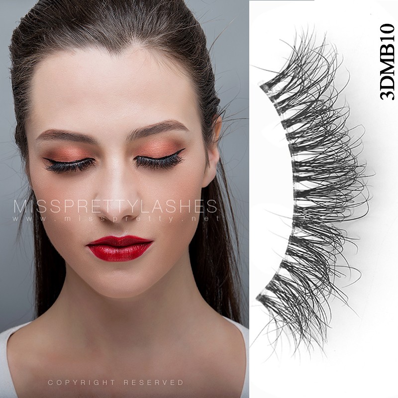 Mink Eyelashes Supplier - OEM Clear Band 3D Strip Naked Band Beauty Product