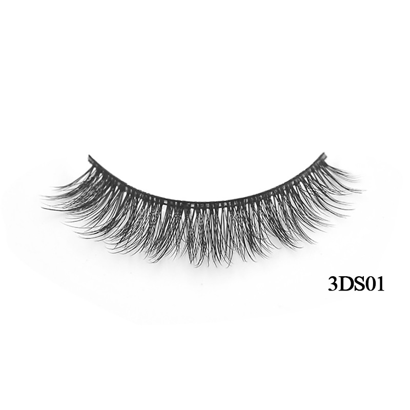 Magnetic Eyelashes Supplier - OEM Reusable Hand Made Silk Fiber Mink Strip