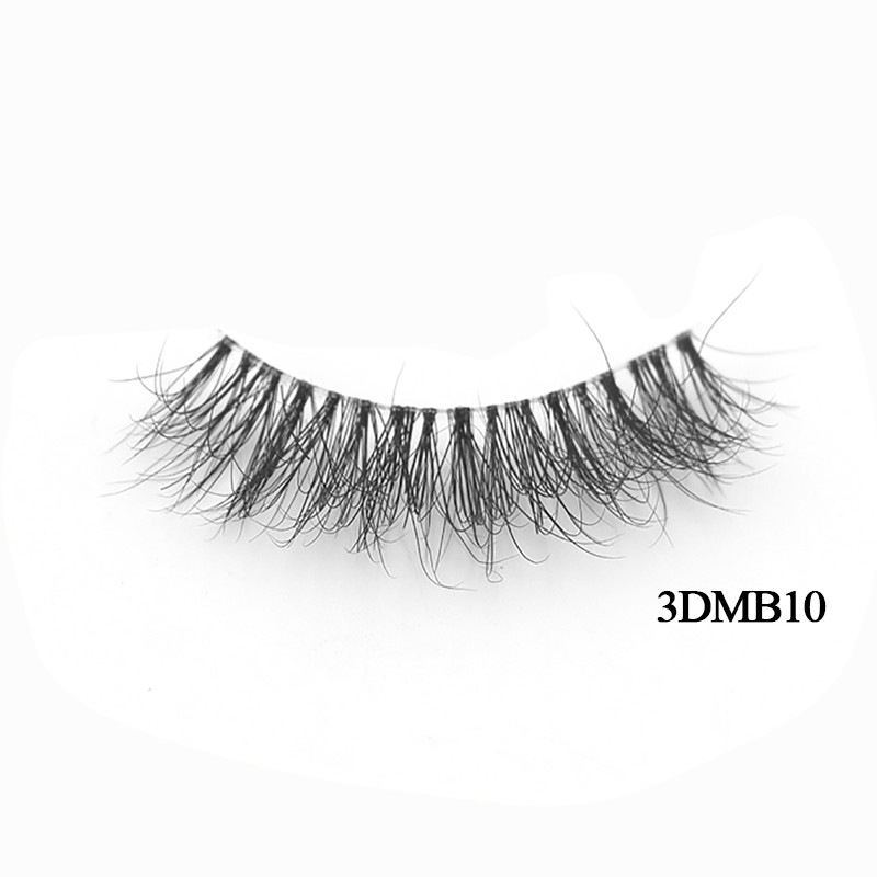 Mink Eyelashes Supplier - OEM Clear Band 3D Strip Naked Band Beauty Product