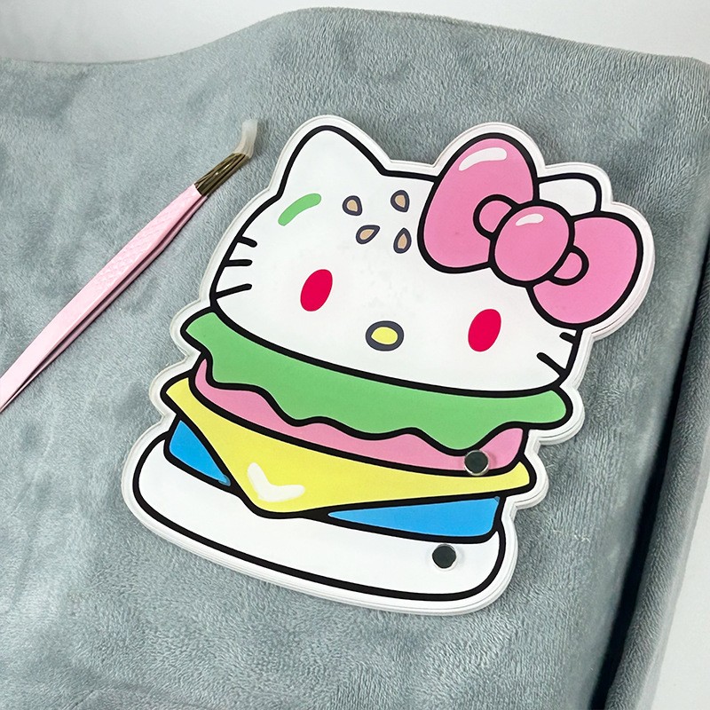 Lash Tile Factory - OEM Christmas Bubble Girl Pink Extension Holder Tray