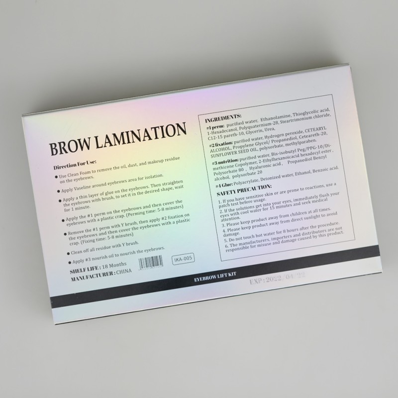 Lash Lift Supplier - OEM Own Brand Mink Silk Russian Volume Brow Lamination