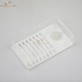 Lash Tile Factory - OEM Custom Logo Acrylic Bubble Girl Pink Holder