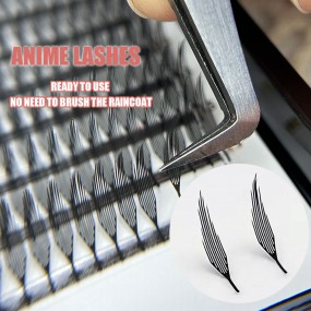 False Eyelashes Manufacturer - OEM New Style Comic Spire 0.07mm Soft Fluffy