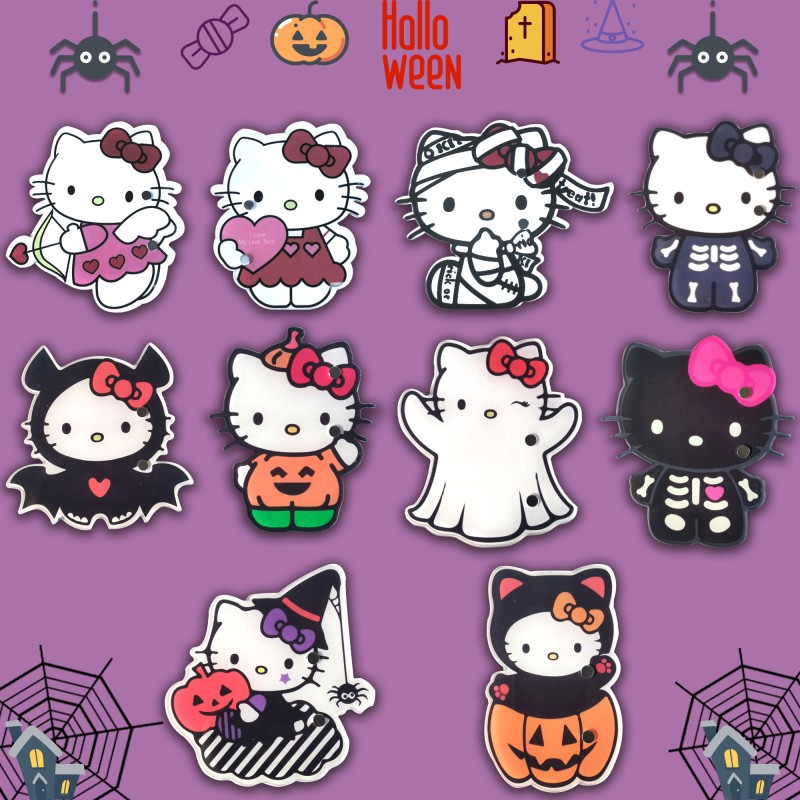 Lash Plate Manufacturer - Wholesale Christmas Halloween Acrylic Magnetic Tile