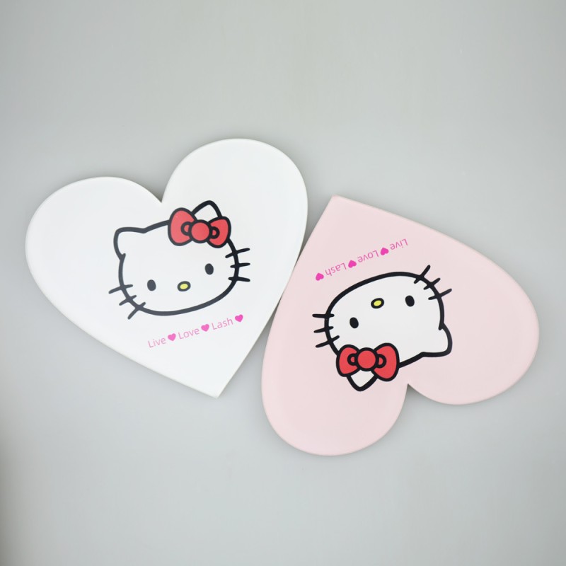 Lash Plate Factory - OEM White Acrylic Hello Kitty Magnetic Extension Tile