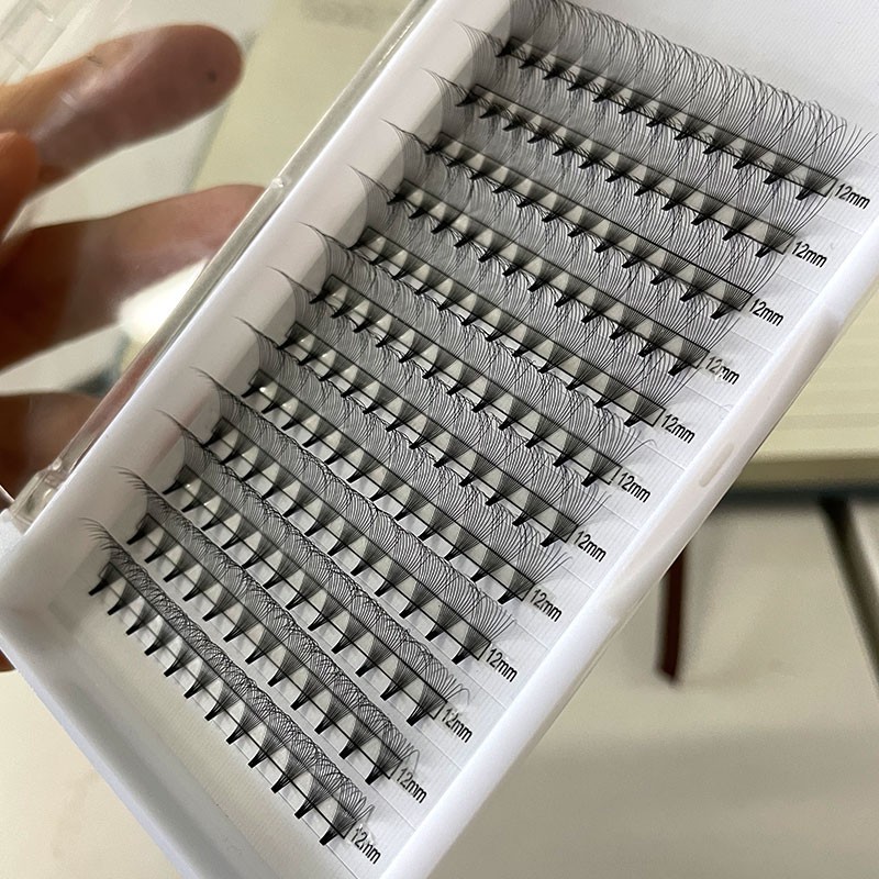 Premade Fans Factory - OEM Luxury 3D-10D Short Stem Pointy Base PBT