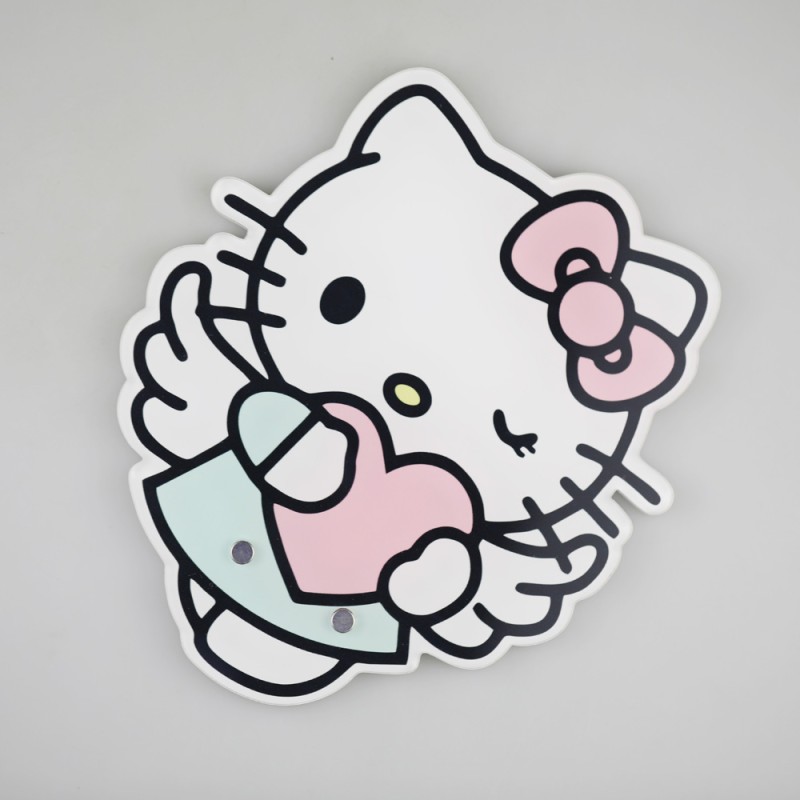 Lash Plate Factory - OEM White Acrylic Hello Kitty Magnetic Extension Tile