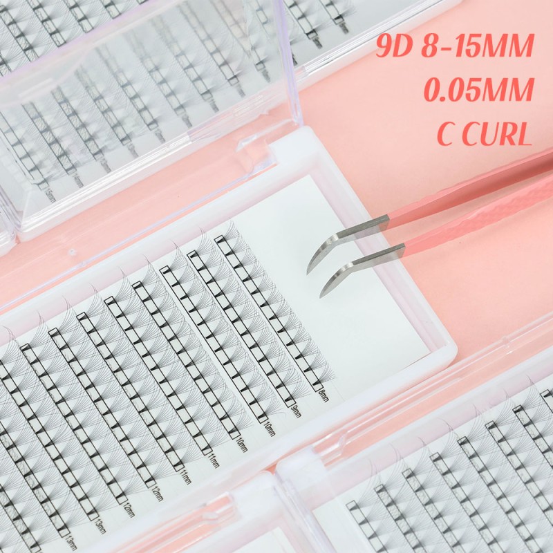 Premade Fans Factory - OEM Professional Private Label 0.07mm 0.10mm