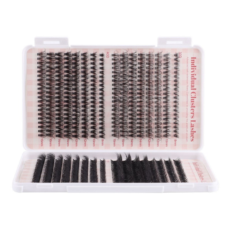 Eyelash Extension Supplier - Wholesale New DIY Single Cluster Set 640 Mixed