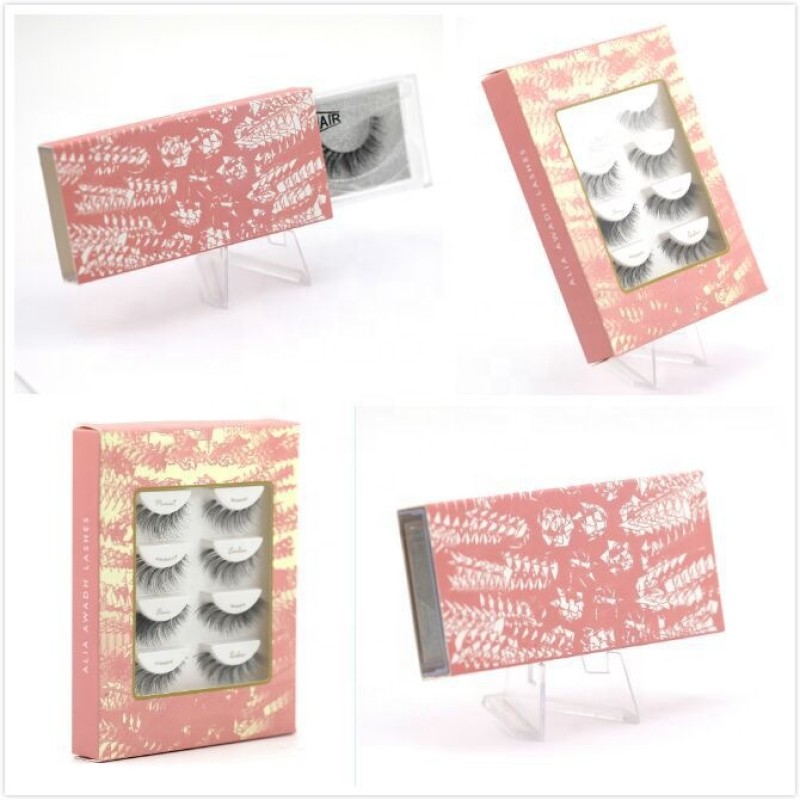 Eyelash Box Manufacturer - OEM Custom Logo Strip Lash Cardboard Packaging