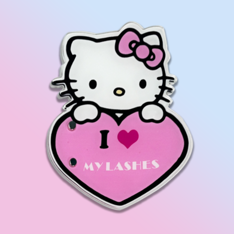 Lash Holder Factory - OEM Customizable Hello Kitty Valentine Magnetic Tile