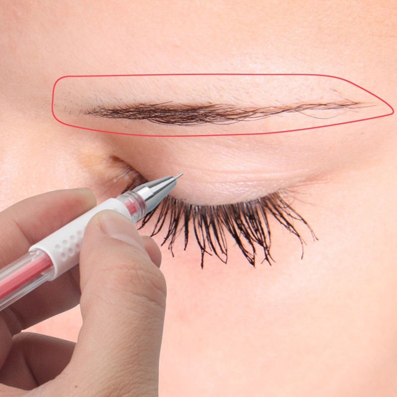 Skin Marker Pen Supplier - OEM Multi Color Permanent Makeup Positioning Pen