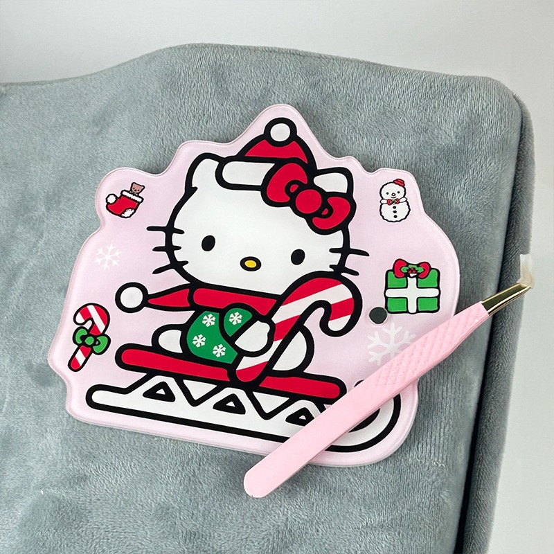 Lash Tile Factory - OEM Christmas Bubble Girl Pink Extension Holder Tray