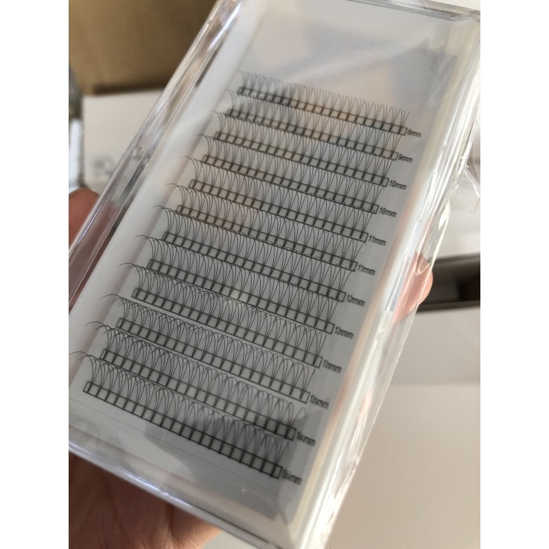 Premade Fans Supplier - OEM Luxury 2D-10D 0.05-0.10mm C-LM Curl Short