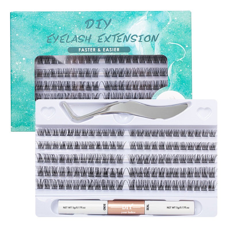 DIY Lash Kit Manufacturer - OEM 120 Clusters Cluster Extension Kit Vendor