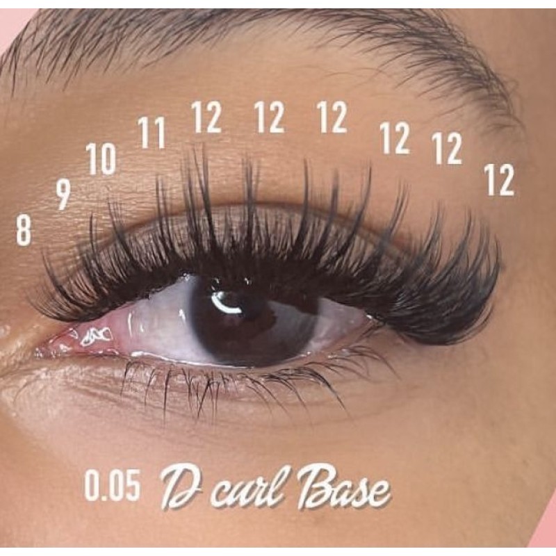 Eyelash Extension Factory - OEM Matte Black Fluffy Velvet Cashmere Supplies