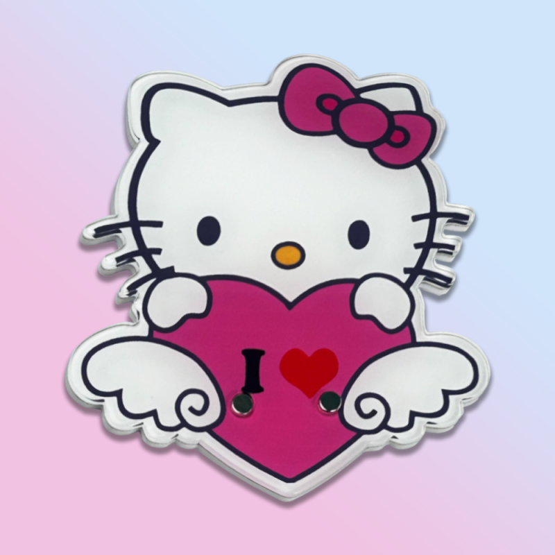 Lash Holder Factory - OEM Customizable Hello Kitty Valentine Magnetic Tile