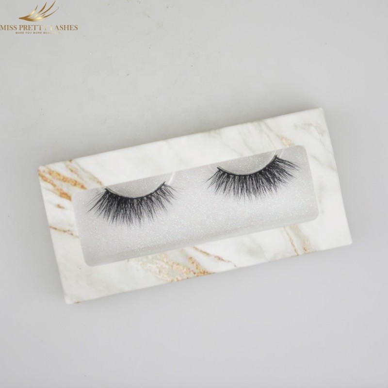 Eyelash Packaging Supplier - OEM Gold Square Luxury Butterfly Lash Box