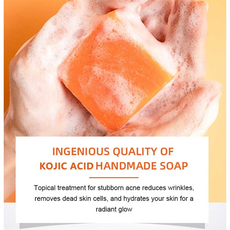 Kojic Acid Soap Manufacturer - Anti Acne & Skin Cleaning - Organic Lightening Bar