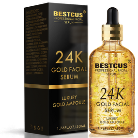 Face Serum Manufacturer - 24K Nicotinamide Gold Foil - Brightening & Whitening