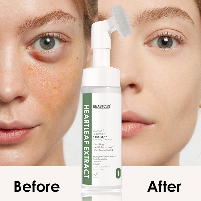 Facial Cleanser Manufacturer - Houttuynia Cordata Centella - Sensitive Skin Foam