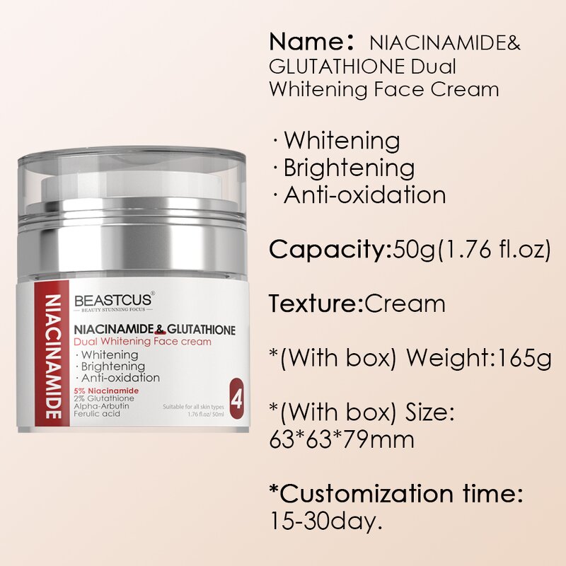 Whitening Cream Manufacturer - Alpha Arbutin Niacinamide - Dark Spot Women Cream