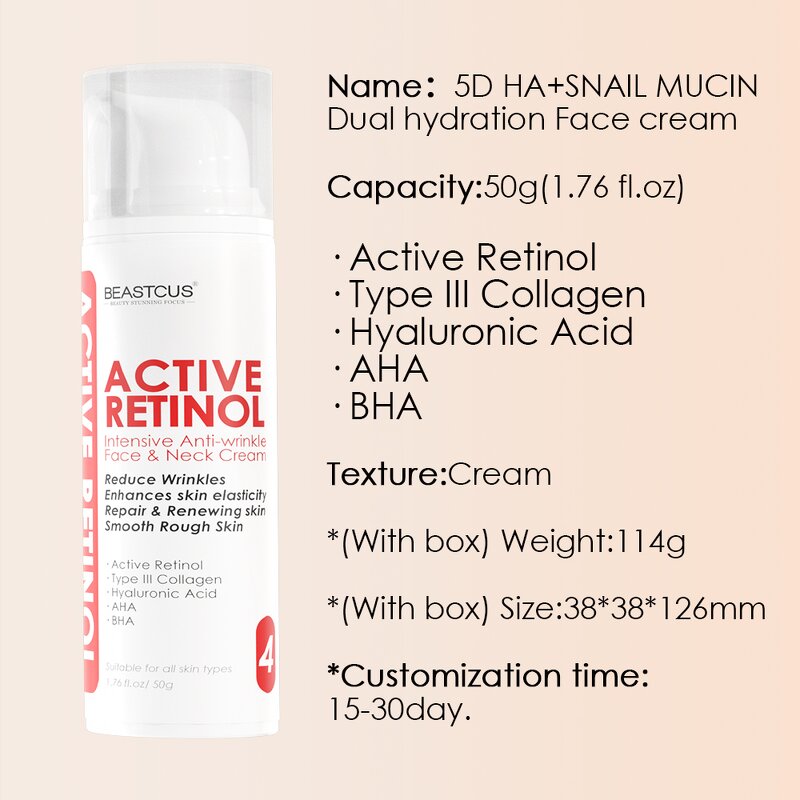 Wrinkle Cream Manufacturer - Plant Collagen - Anti-Aging Wrinkle Remover Wholesale