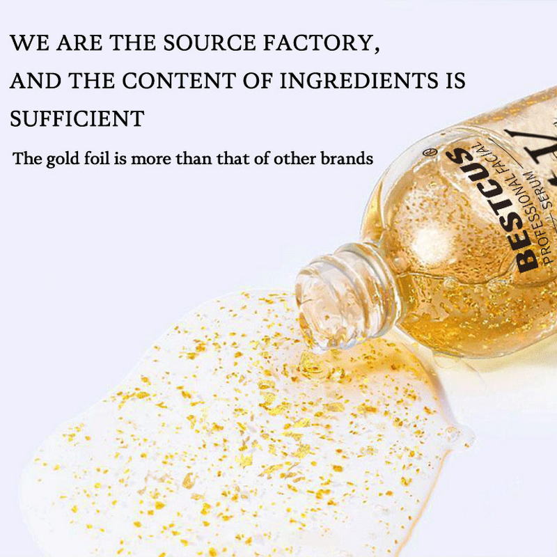 Face Serum Manufacturer - 24K Nicotinamide Gold Foil - Brightening & Whitening