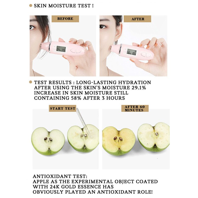 Face Serum Manufacturer - 24K Nicotinamide Gold Foil - Brightening & Whitening