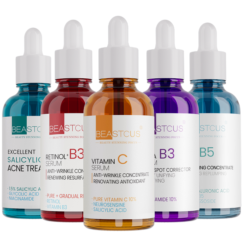 Retinol Serum Manufacturer - Niacinamide Private Label - Anti Aging Retinol Buffet