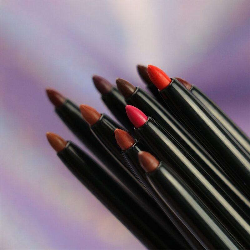 Lip Liner Manufacturer - Private Label - Matte Dark Color High Pigment Waterproof Pencil