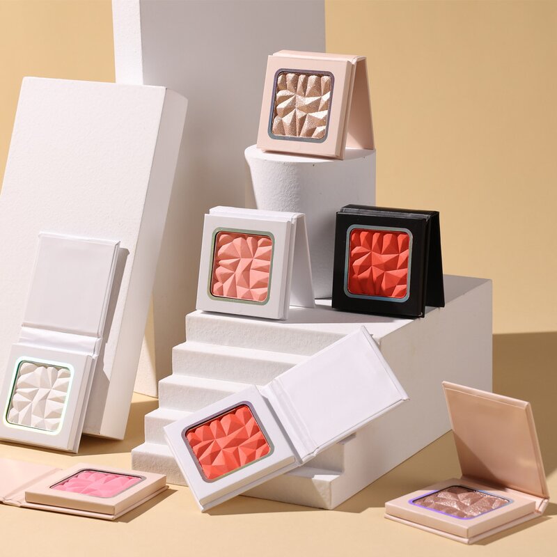 Highlighter Manufacturer - Oem Pressed Powder - Waterproof Gold Shimmer Single Shade Palette