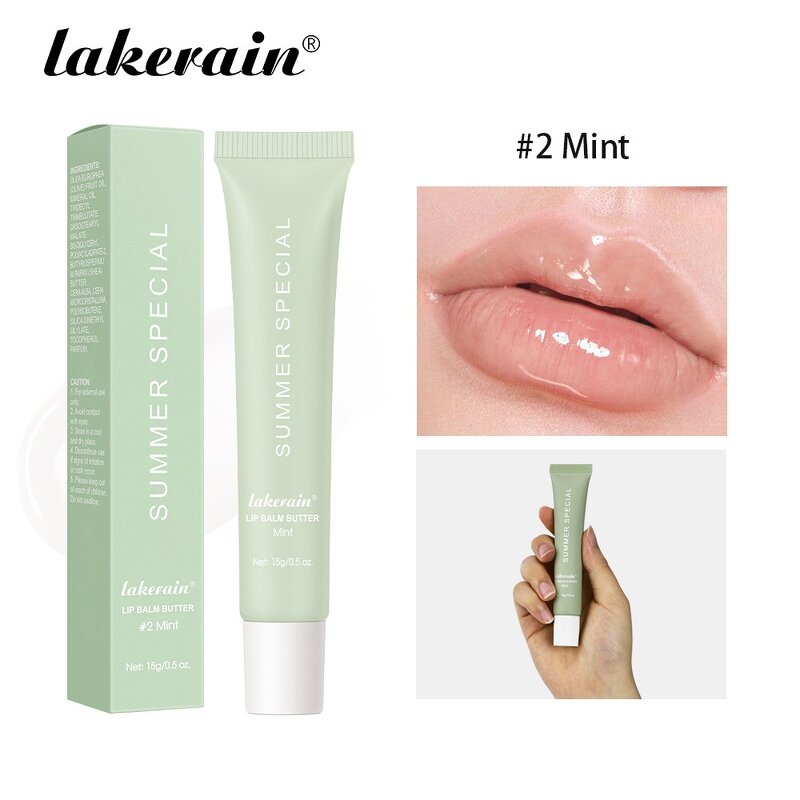 Lip Gloss Manufacturer - Lakerain - Summer Butter Balm 15G Moisturizing Pink Sugar Lipstick