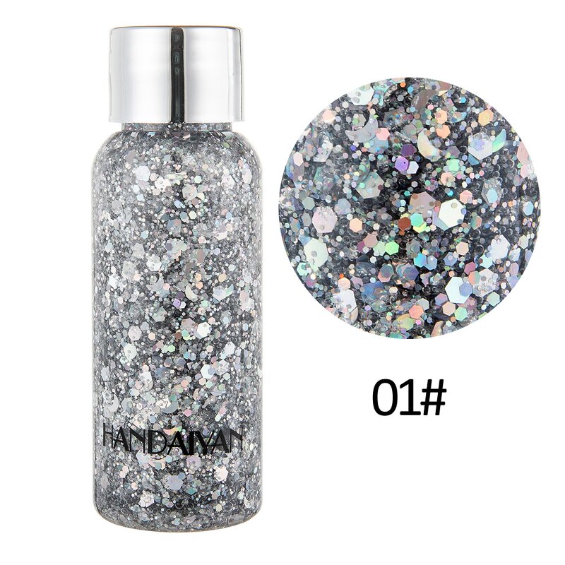 Eyeshadow Body Cream Manufacturer - HANDAIYAN - Glitter Sequins Party Makeup Cosmetics Gel
