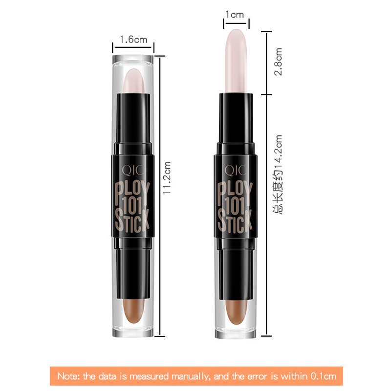 Concealer Stick Manufacturer - Cross-border Makeup QIC - Double Ended Contouring Highlighter