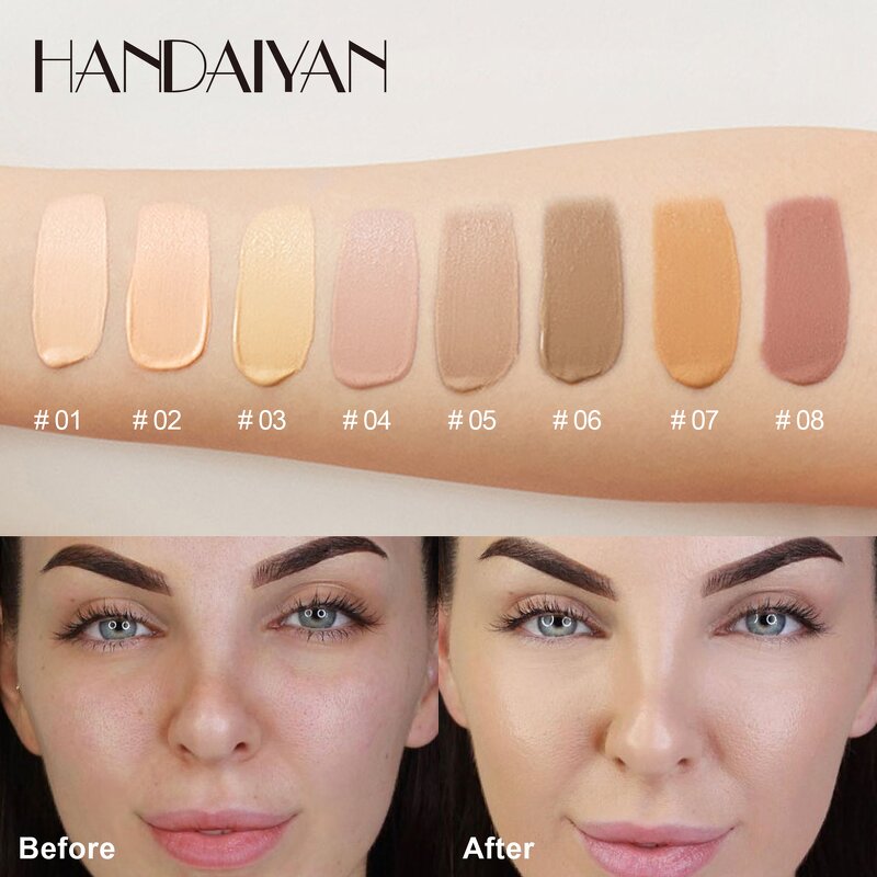 Liquid Foundation Manufacturer - Concealer Face - 30ml 10 Colors Oil-Control Waterproof