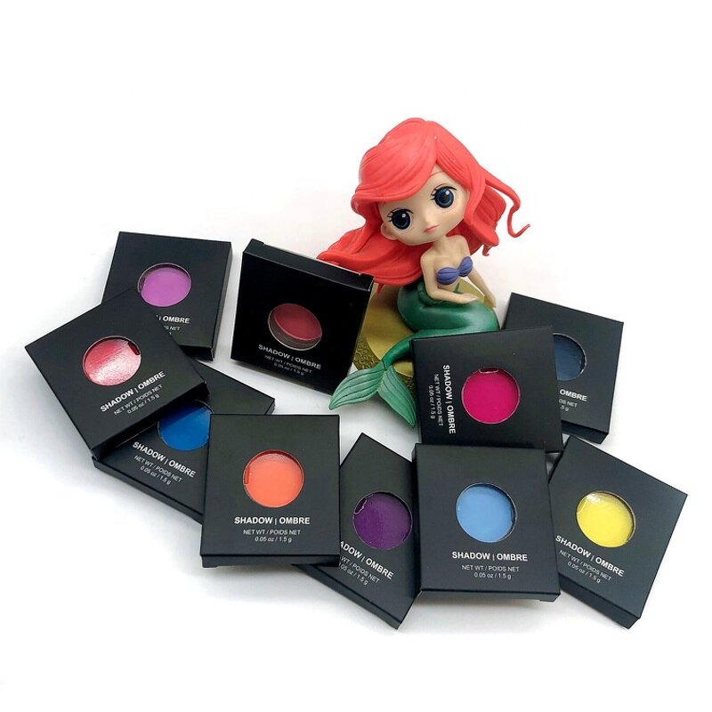 Eyeshadow Manufacturer - Custom Multi-color - Circle Package Single High Pigment Sample
