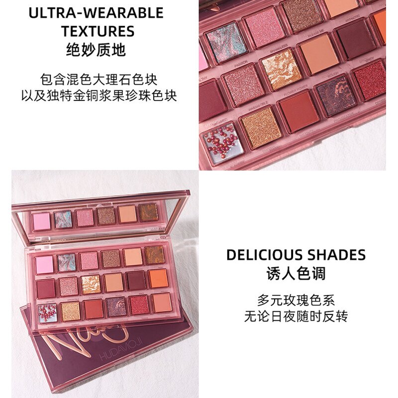 Eyeshadow Palette Manufacturer - Wholesale 18 Colors - Long Lasting Vegan Customizable