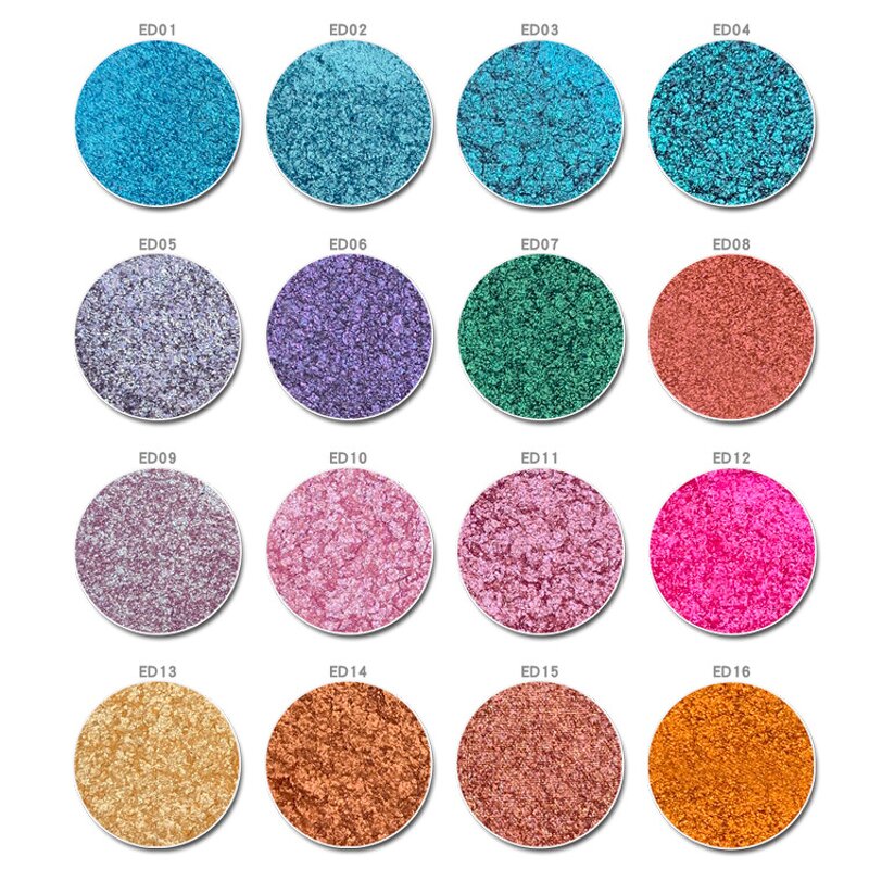 Eyeshadow Pans Manufacturer - Private Label - 26mm Diamond Pearl Pressed Single Pan