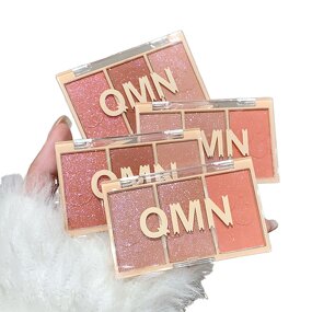 Blush Palette Manufacturer - QMN Private Label - 3 Color Matte Pearl Bronzer Face Powder
