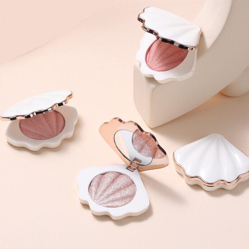 Highlighter Stick Manufacturer - Private Label - Vegan Creamy Waterproof Shell Shape Contour