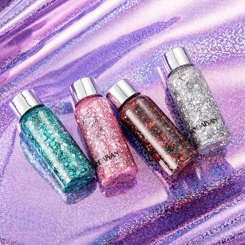 Eyeshadow Body Cream Manufacturer - HANDAIYAN - Glitter Sequins Party Makeup Cosmetics Gel