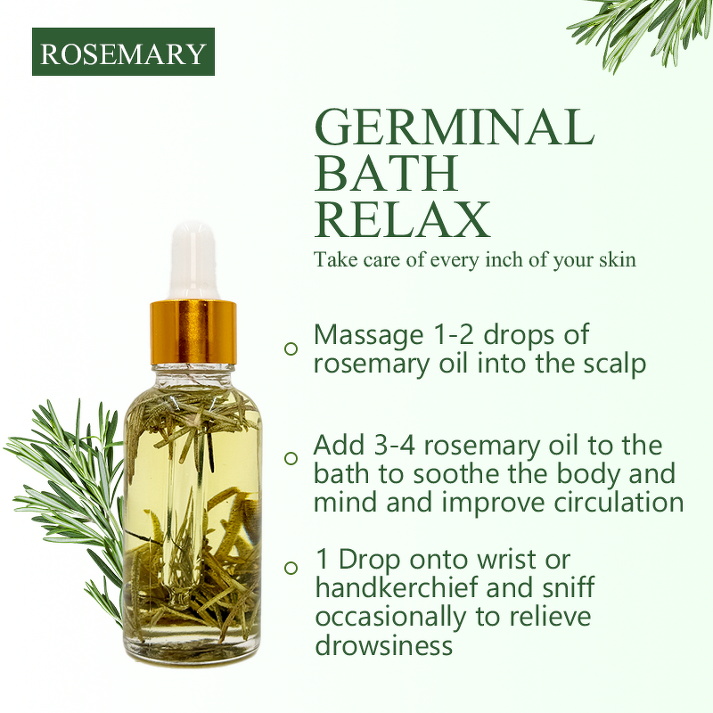 Hair Growth Oil Manufacturer - Customized Private Label Pure Essential Oils Rosemary