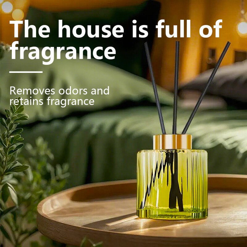 Reed Diffuser Manufacturer - High-Grade Eco-Friendly Glass Bottle Non-Fire for Home Car Non-Toxic