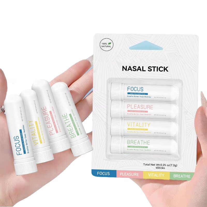 Nasal Inhale Stick Manufacturer - Hot Sale Private Label Natural Daily Relaxation Portable for Breathing Easy