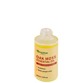 Oak Moss Essential Oil Manufacturer - 100% Pure Natural Long Leaf Plant Extract Therapeutic Grade